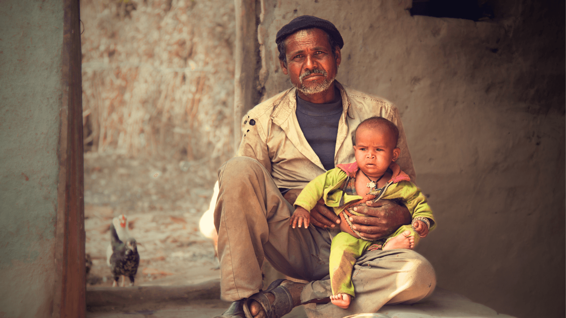 photo of three chilfren swamijitrust